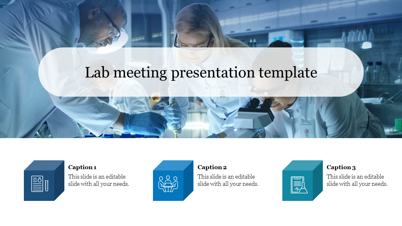 Lab Meeting PPT Presentation Template and Google Slides